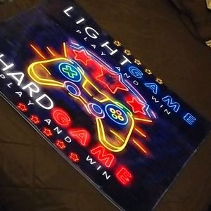 Gamer Themed Area Rug Brand New